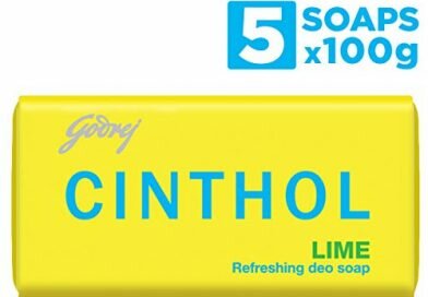 Cinthol Lime Bath Soap 100g (Pack of 4) + 100g FREE